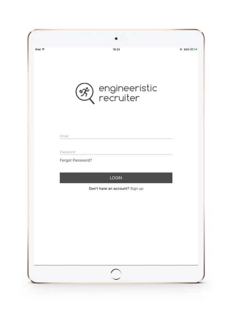 engineeristic Recruiter iPad  Ekran Görüntüleri