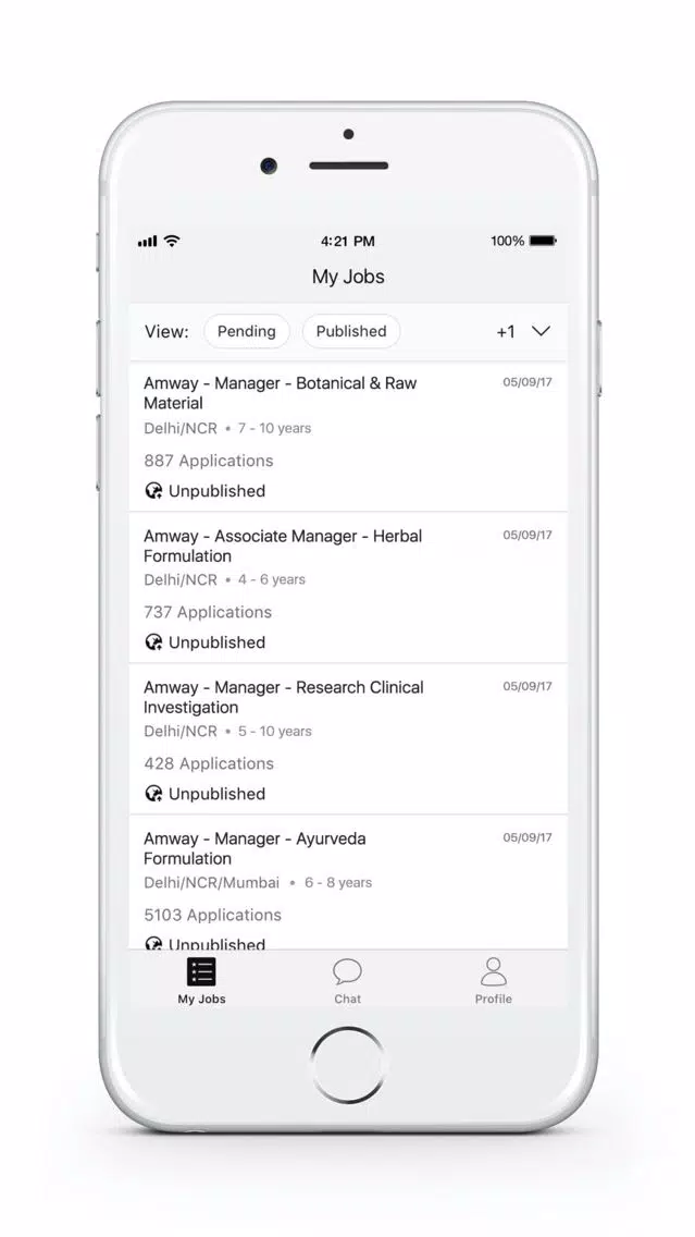 Capturas de pantalla de engineeristic Recruiter