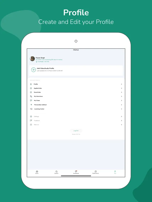تصاویر iimjobs: Management Job Search iPad 