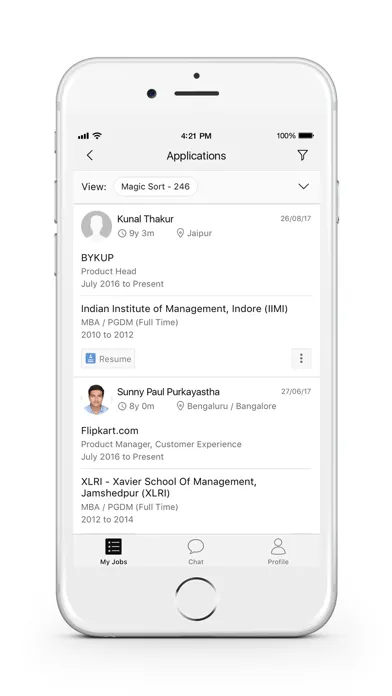 updazz Recruiter سکرین شاٹس