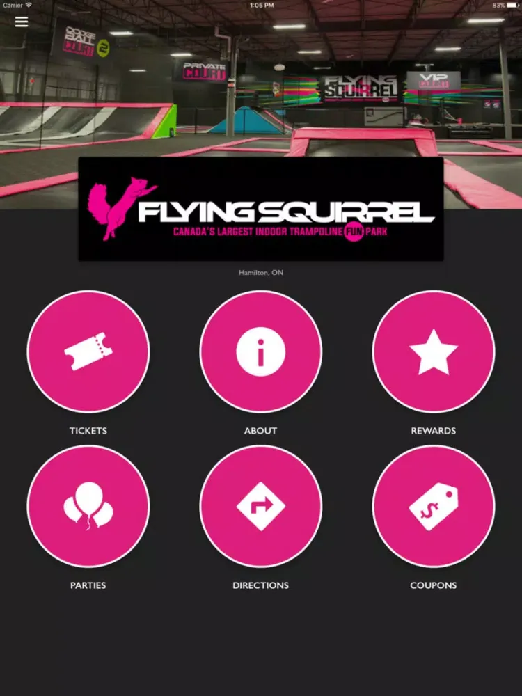 Captures d'écran de Flying Squirrel Trampoline iPad 