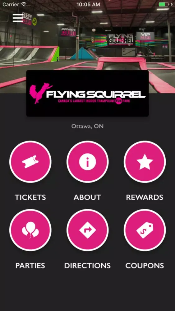 Captures d'écran de Flying Squirrel Trampoline
