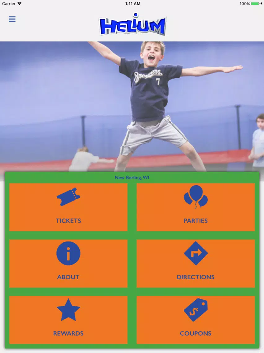 Helium Trampoline iPad  Ekran Görüntüleri
