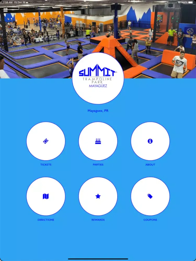 Скриншоты Summit Trampoline Park PR iPad 