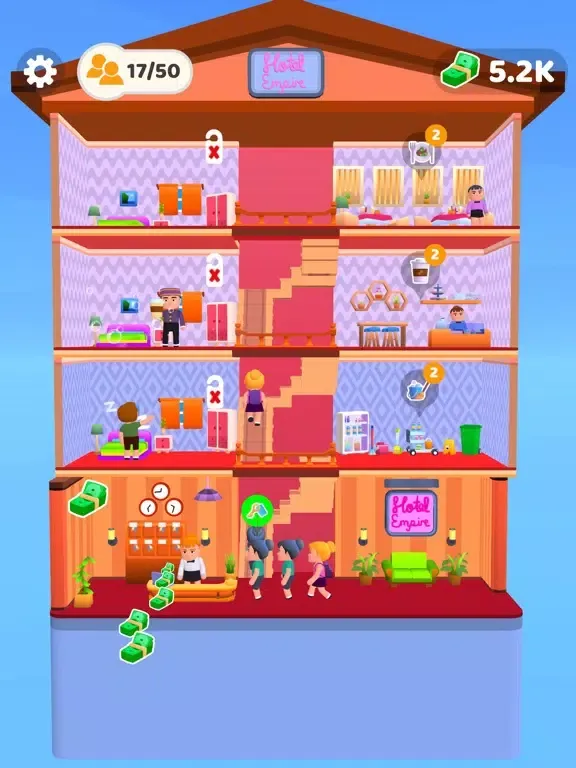 Screenshot di High Hotel iPad 