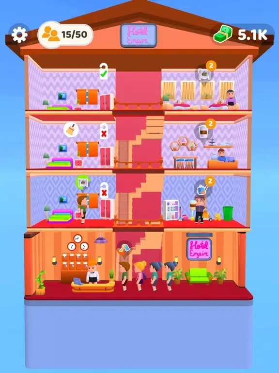 Screenshot di High Hotel iPad 