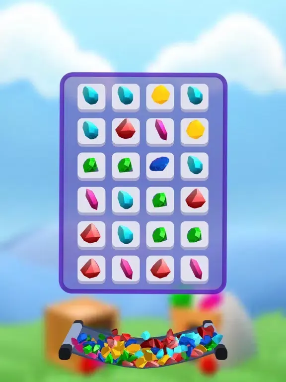 Capturas de pantalla de Gem Jumble iPad 