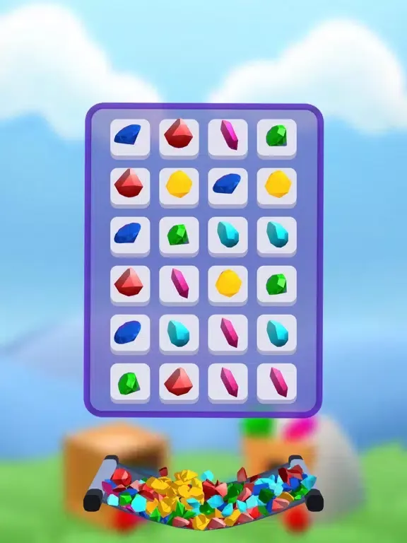 Capturas de pantalla de Gem Jumble iPad 