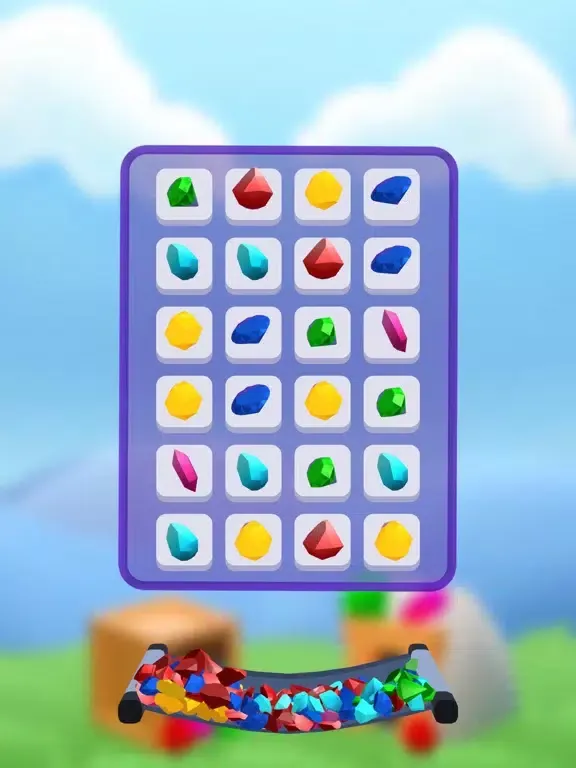 Capturas de pantalla de Gem Jumble iPad 