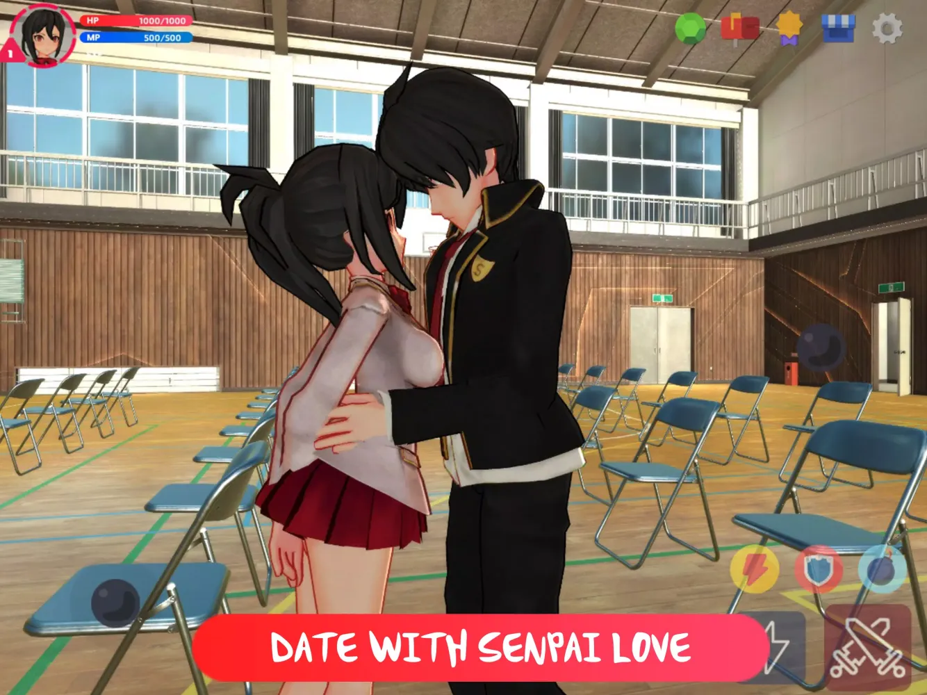 Captures d'écran de High School Simulator 3D