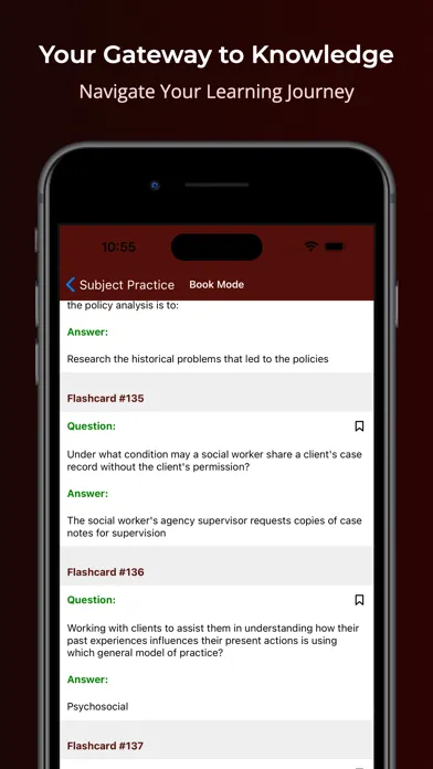 LMSW Exam Prep MCQ QUIZ & Q&A سکرین شاٹس