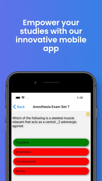 Screenshot di Anesthesia Exam Prep