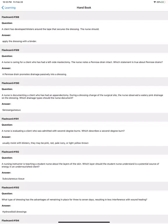 Skin Integrity and Wound Care iPad  Ekran Görüntüleri