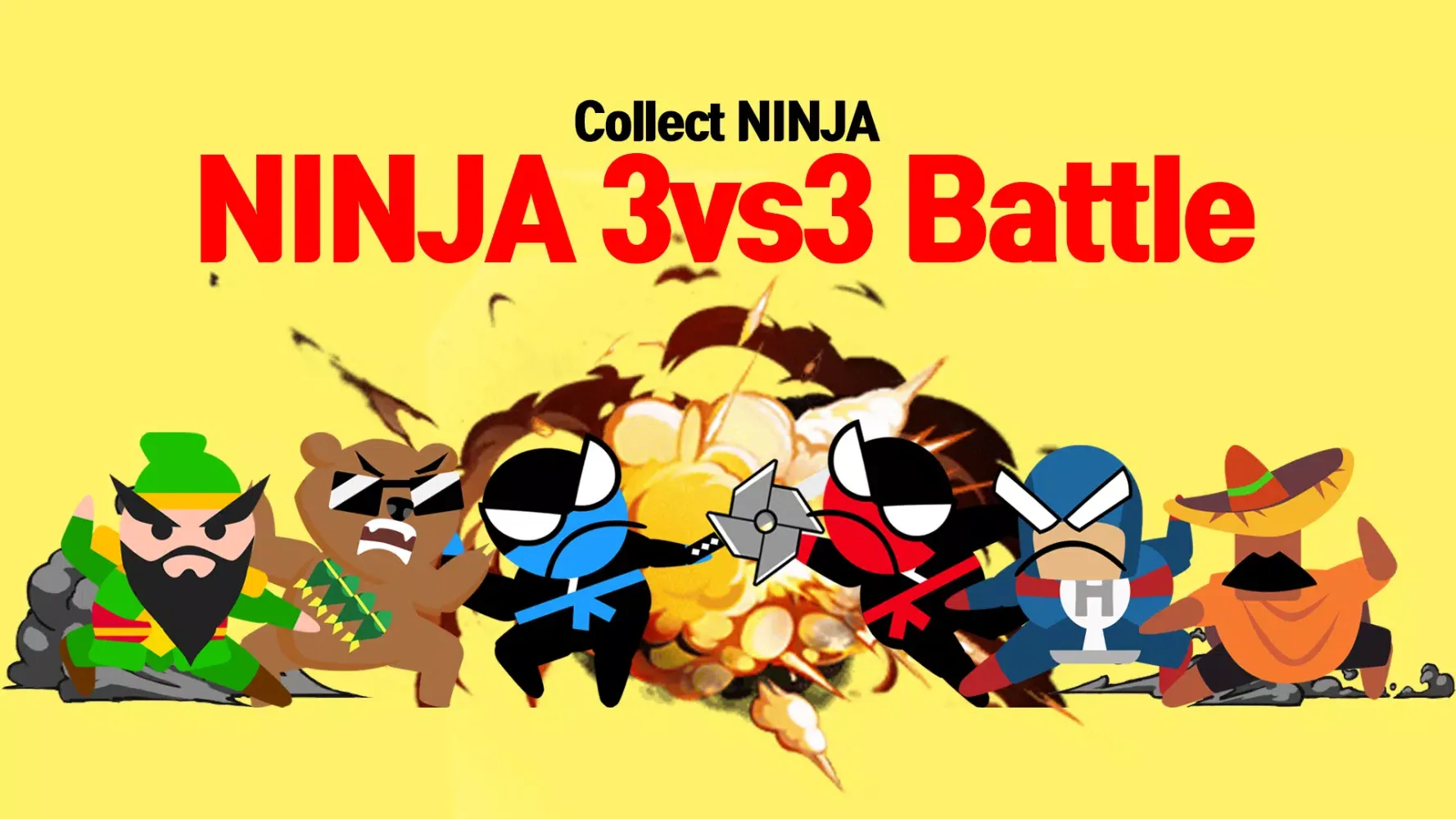 Capturas de tela do Jumping Ninja Battle 2 Player