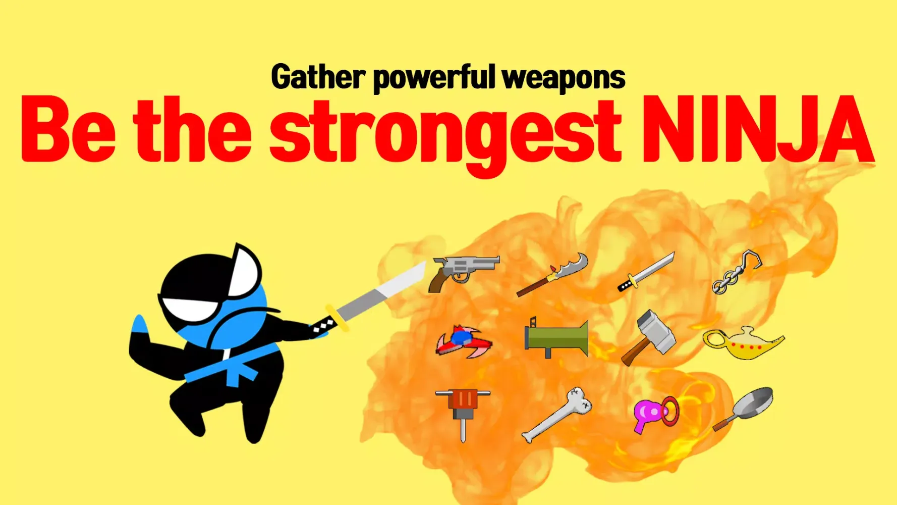 Capturas de tela do Jumping Ninja Battle 2 Player
