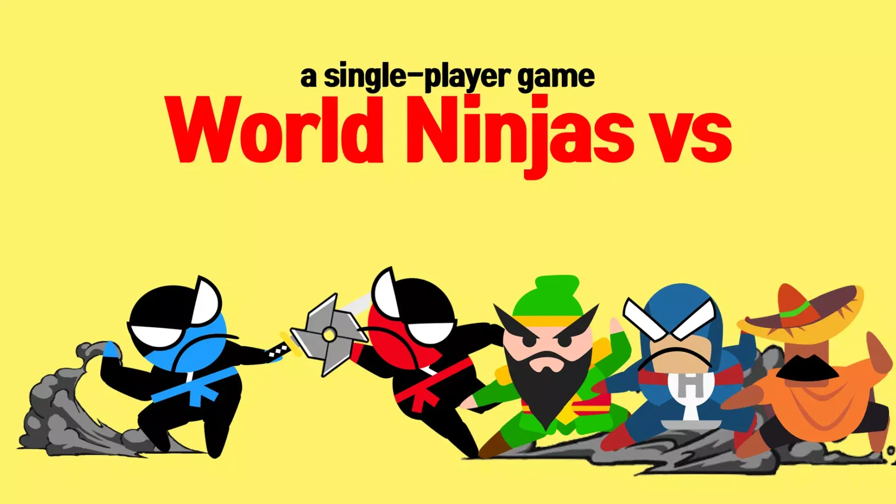 Capturas de tela do Jumping Ninja Battle 2 Player