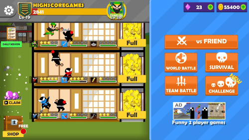 Jumping Ninja Battle-screenshot-6