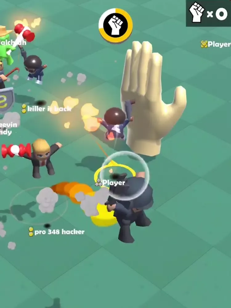 Tangkapan layar Bounce Battle.io iPad 