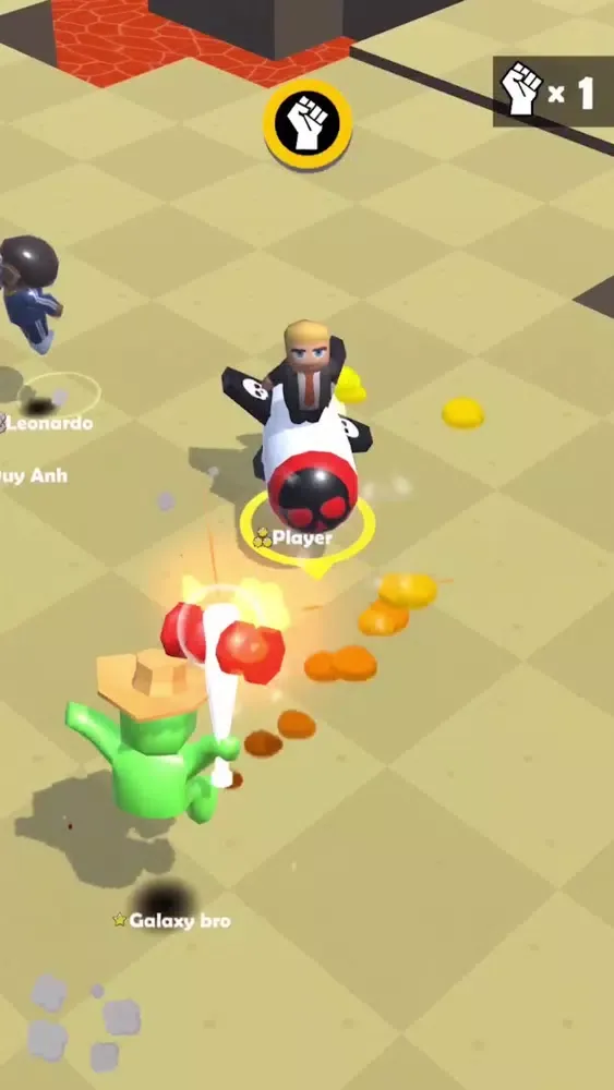 Tangkapan layar Bounce Battle.io
