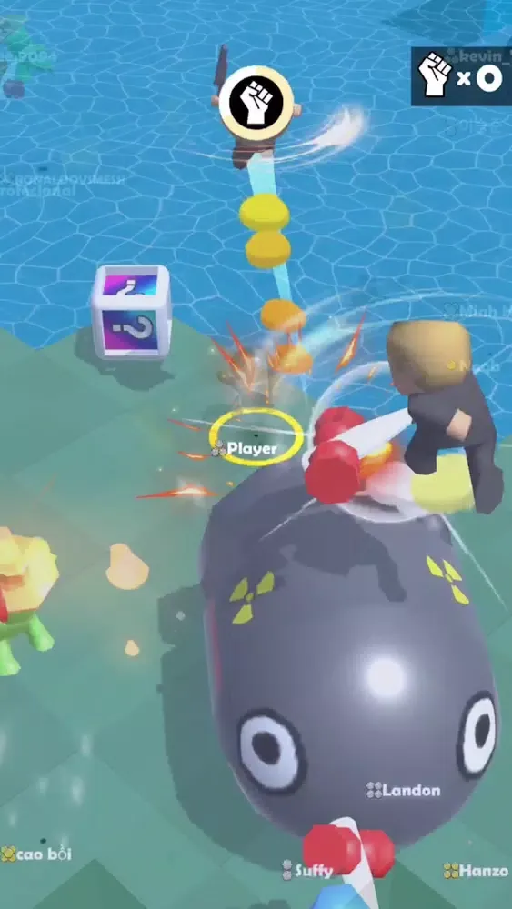 Tangkapan layar Bounce Battle.io