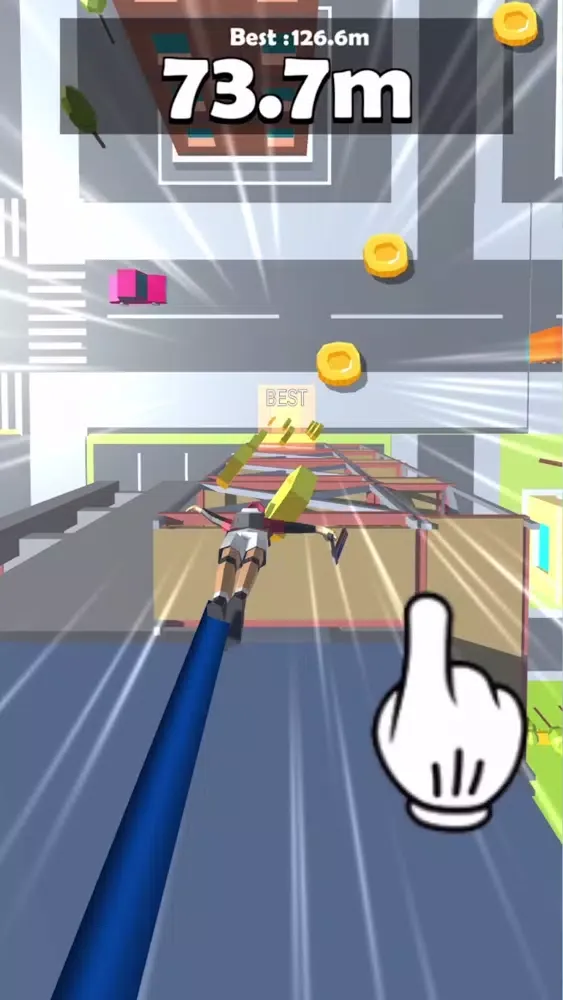 Capturas de tela do Bungeee