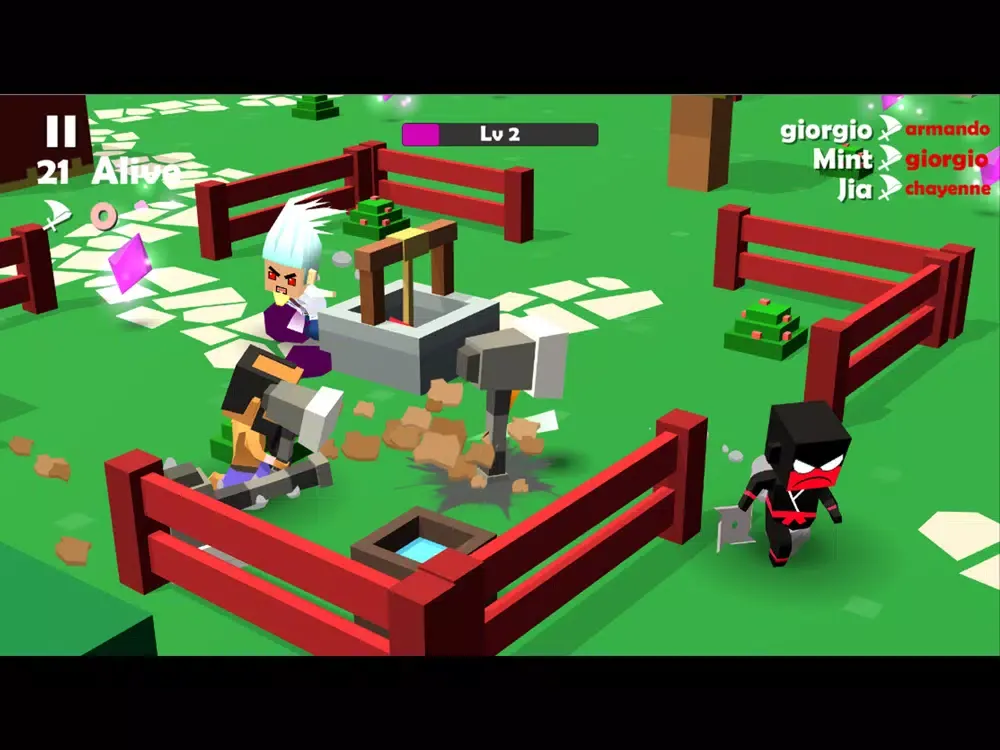 NinjaBattle.io iPad  스크린샷