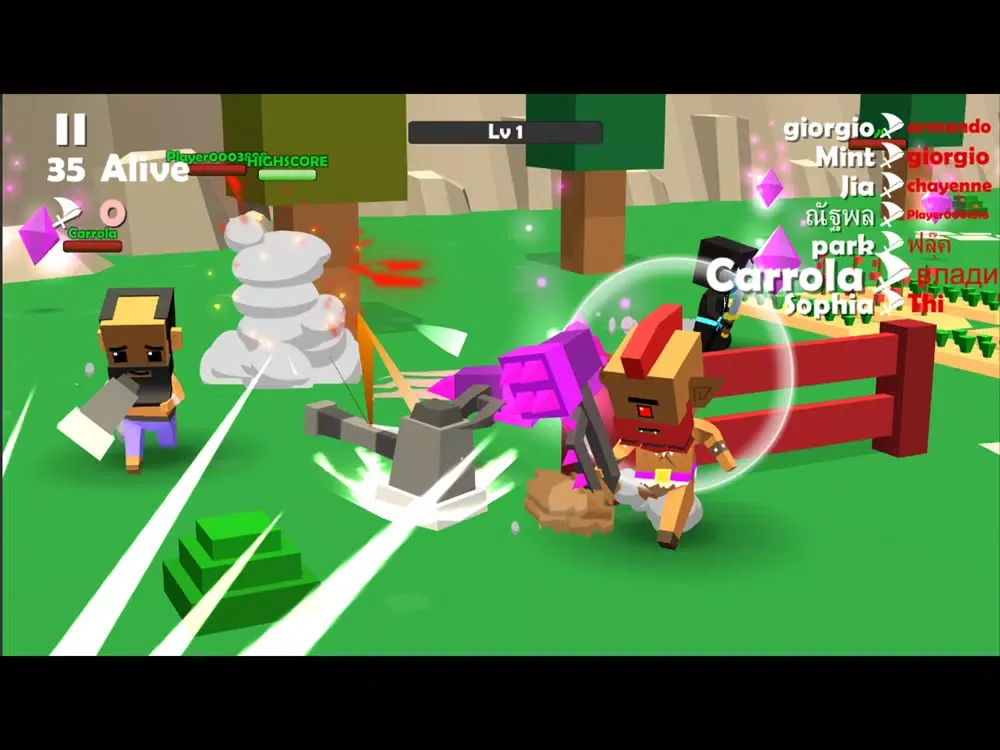 NinjaBattle.io iPad  스크린샷