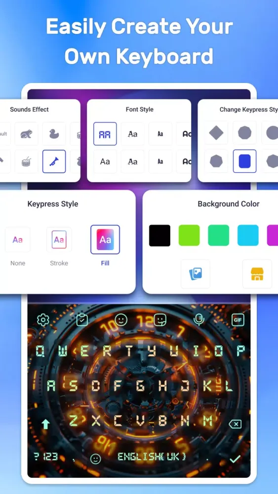 Screenshot di LED Keyboard