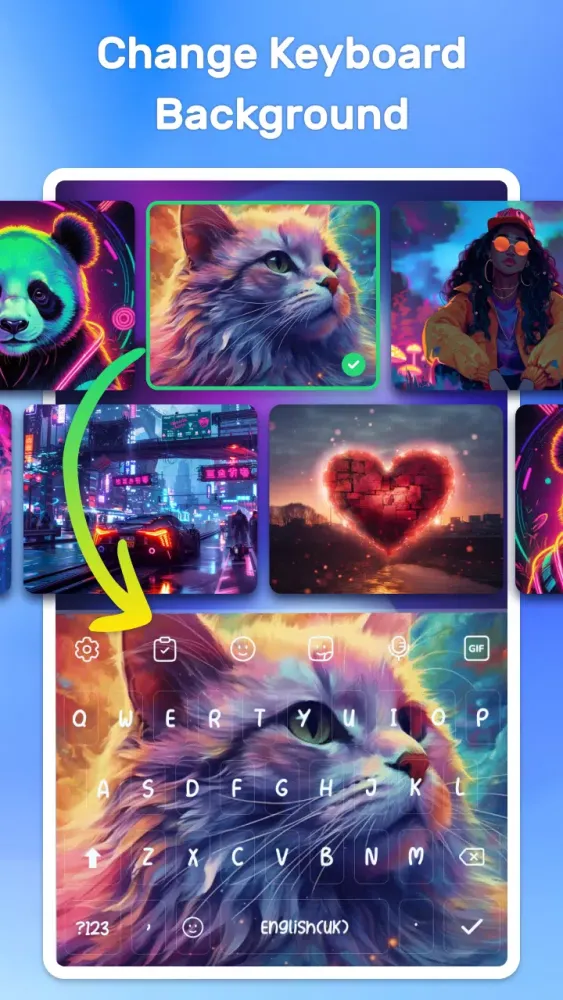 Screenshot di LED Keyboard