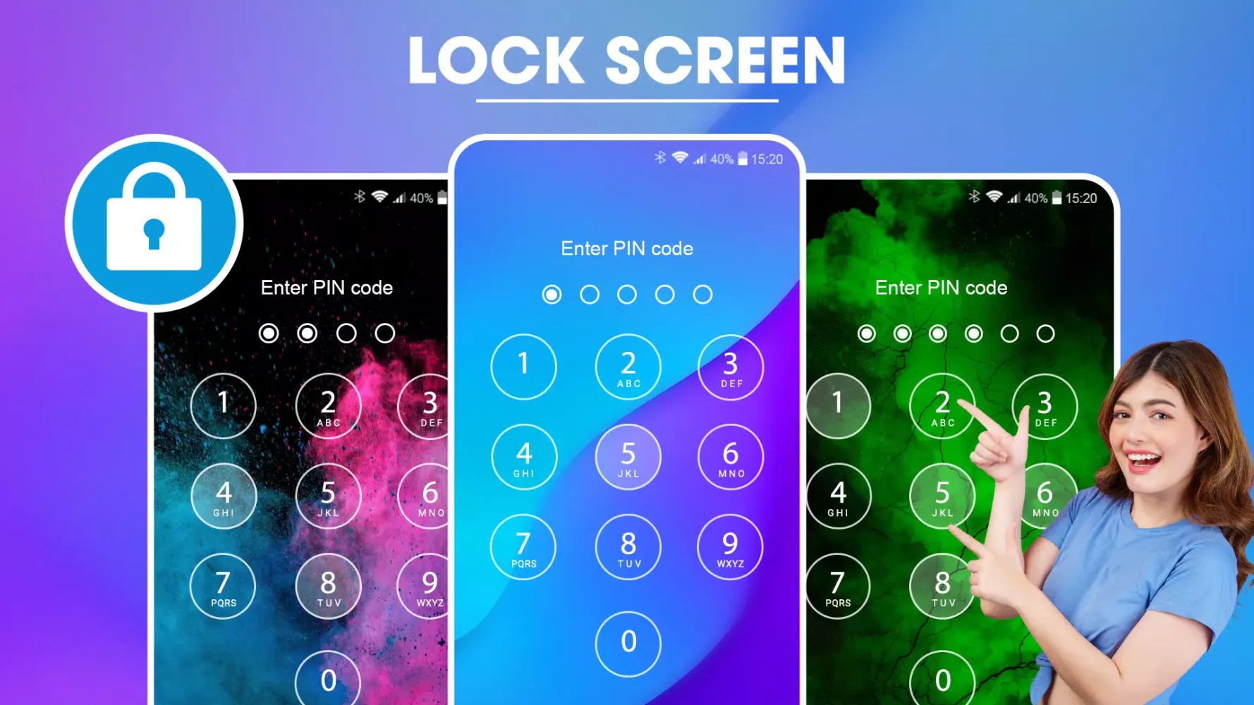 Lock screen Ekran Görüntüleri