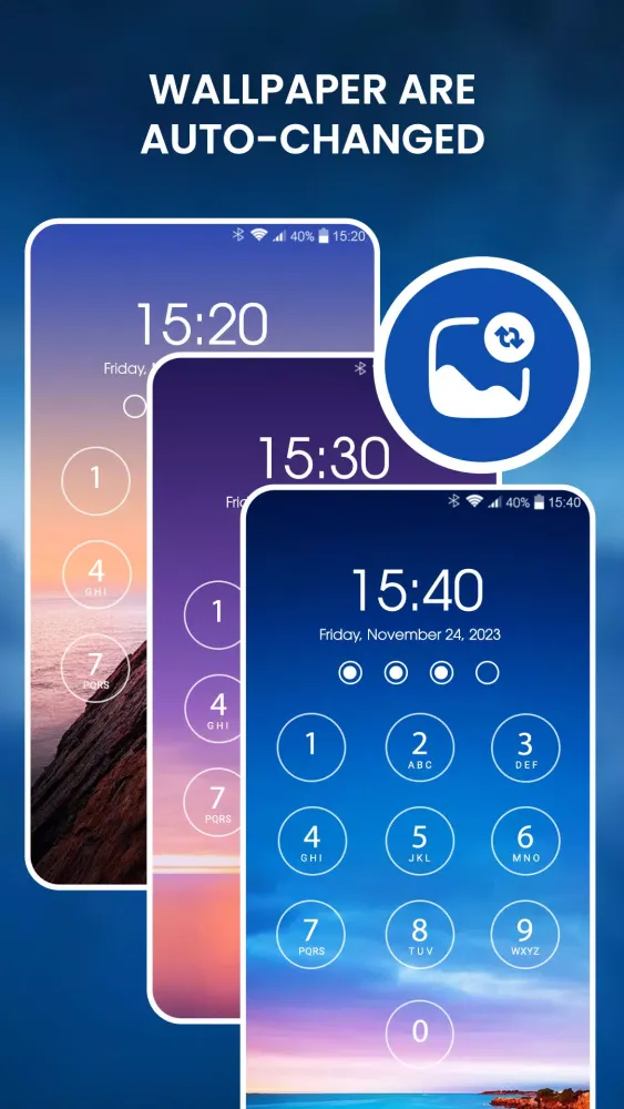 Lock screen Ekran Görüntüleri