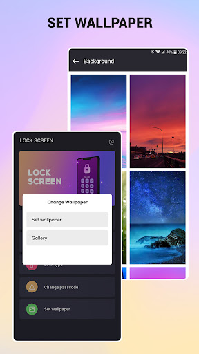 Zrzuty ekranu Lock Screen