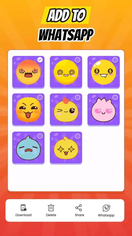 Emoji merge - Emoji game应用截图