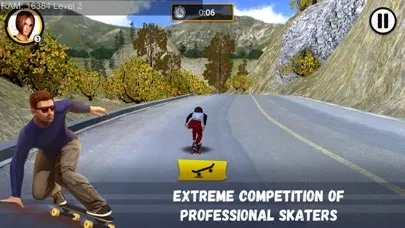 Tangkapan skrin Longboard Simulator 3D: Skate