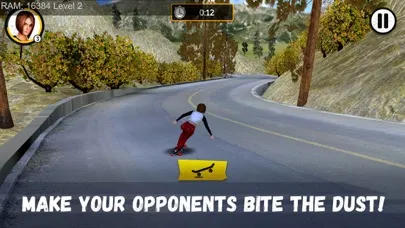 Tangkapan skrin Longboard Simulator 3D: Skate