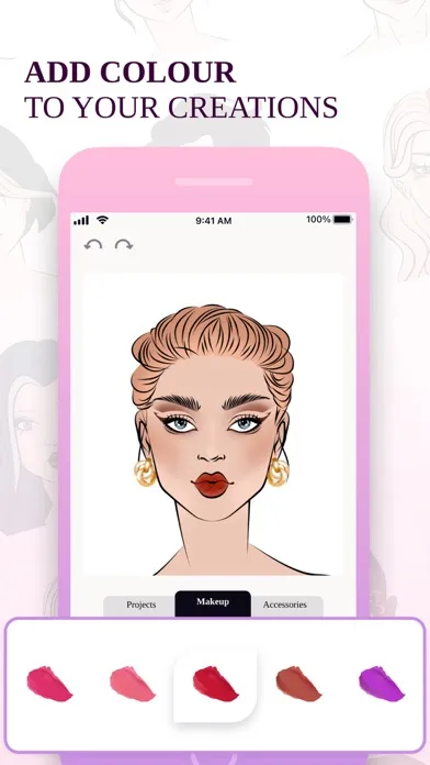 ภาพหน้าจอของ MakeUp Artist Pocket Studio
