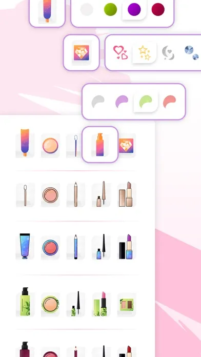 ภาพหน้าจอของ MakeUp Artist Pocket Studio
