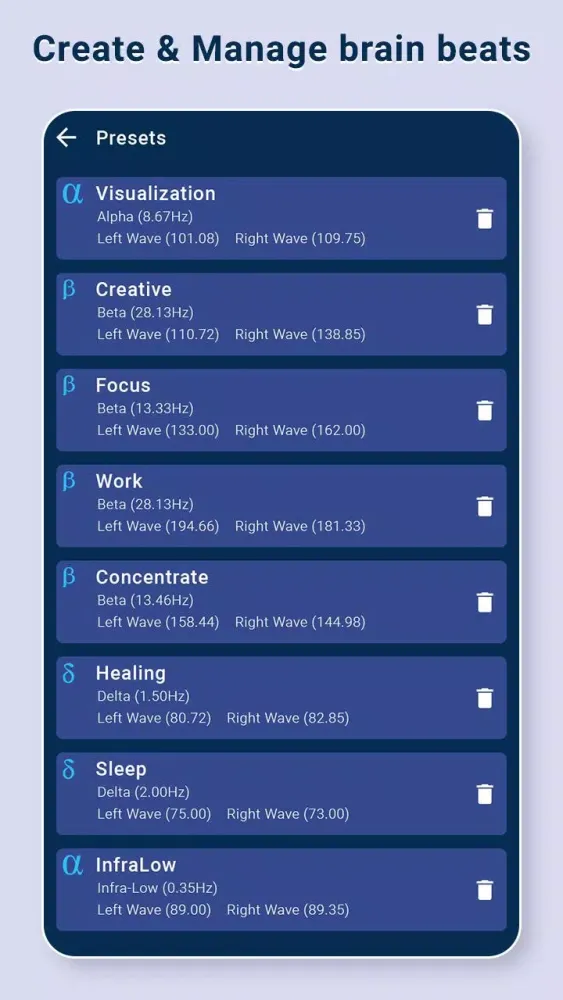 Focus: Brain Waves & Binaural Screenshots
