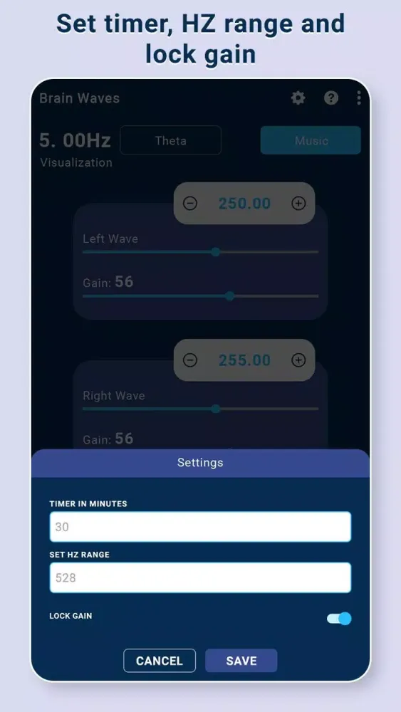 Focus: Brain Waves & Binaural Screenshots
