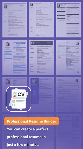 Professional Resume Builder -  Screenshots