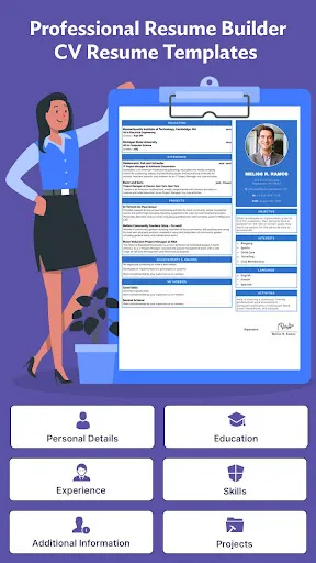 Professional Resume Builder -  Screenshots