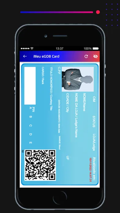 e-GOB Card スクリーンショット