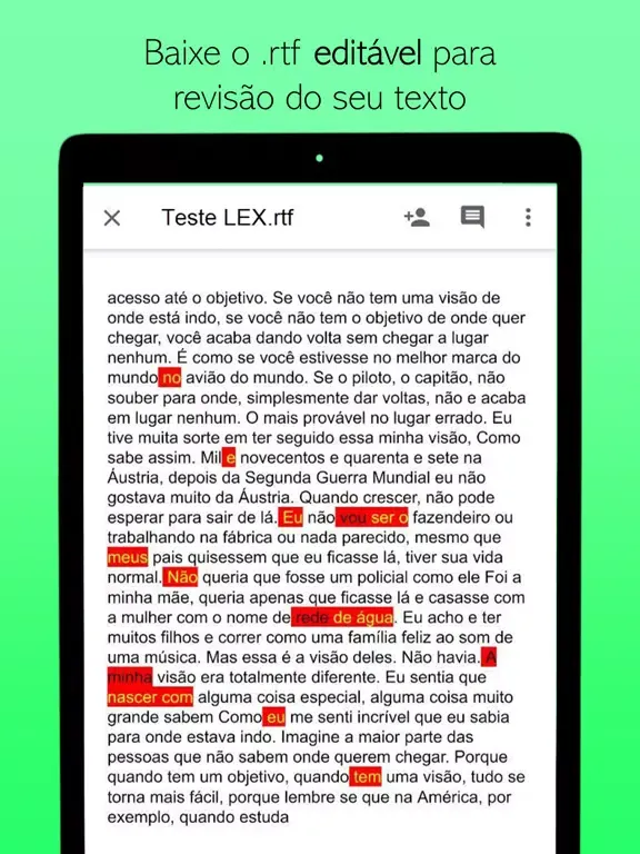 Captures d'écran de LEX Station iPad 