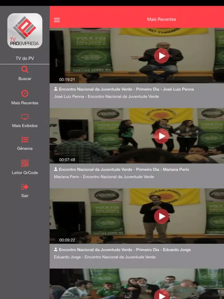 TV Pró Empresa iPad  स्क्रीनशॉट