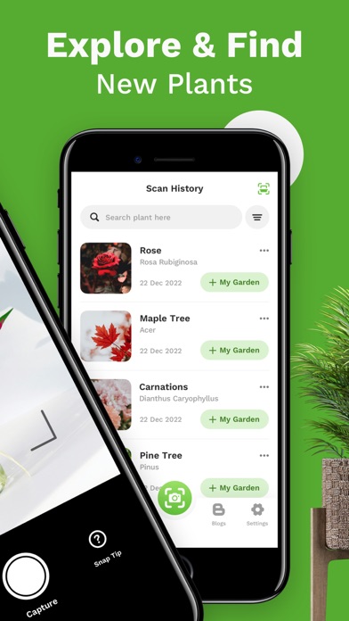 Capturas de tela do Plant Identifier : Garden Tips