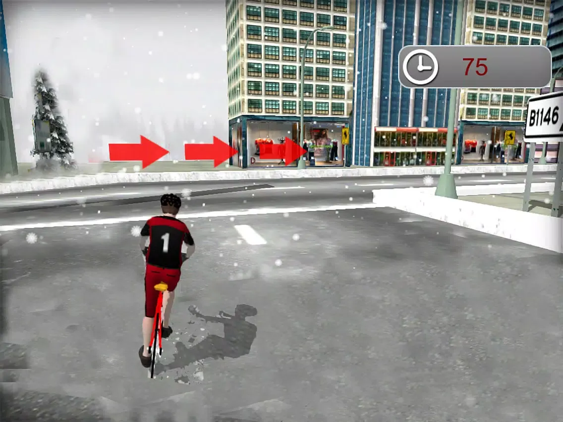 Captures d'écran de Highway Cycle Race : Real Traffic Rush Simulator iPad 