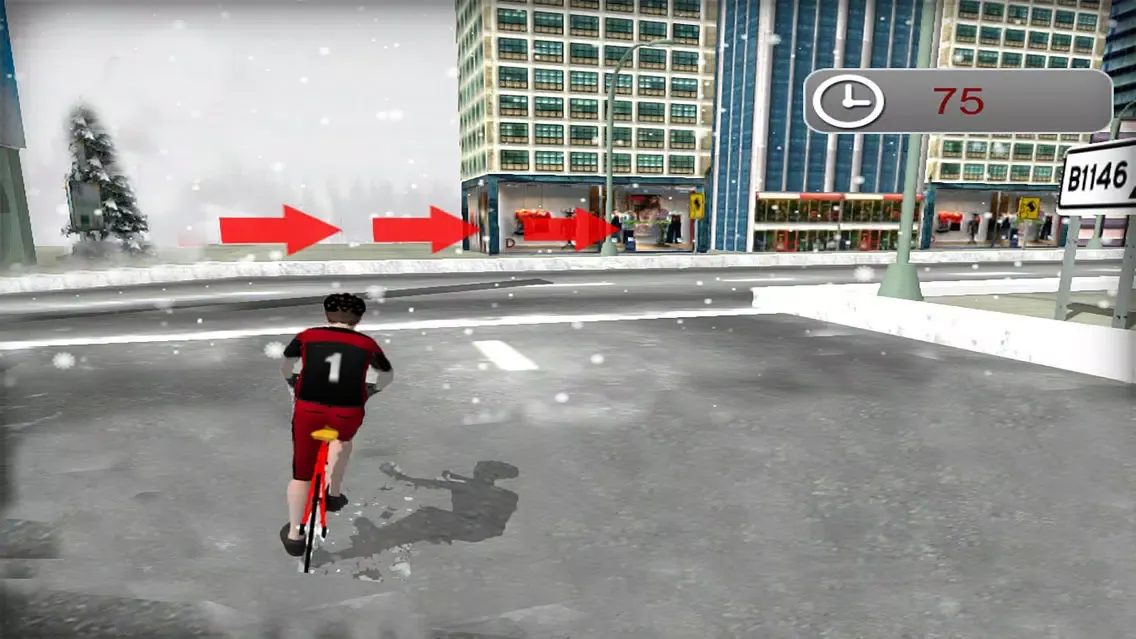 Captures d'écran de Highway Cycle Race : Real Traffic Rush Simulator