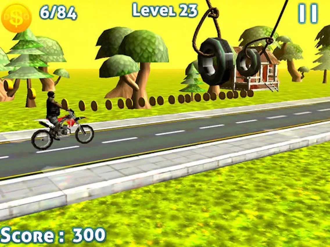 Скриншоты Dirt Bike Highway Stunt Racer iPad 
