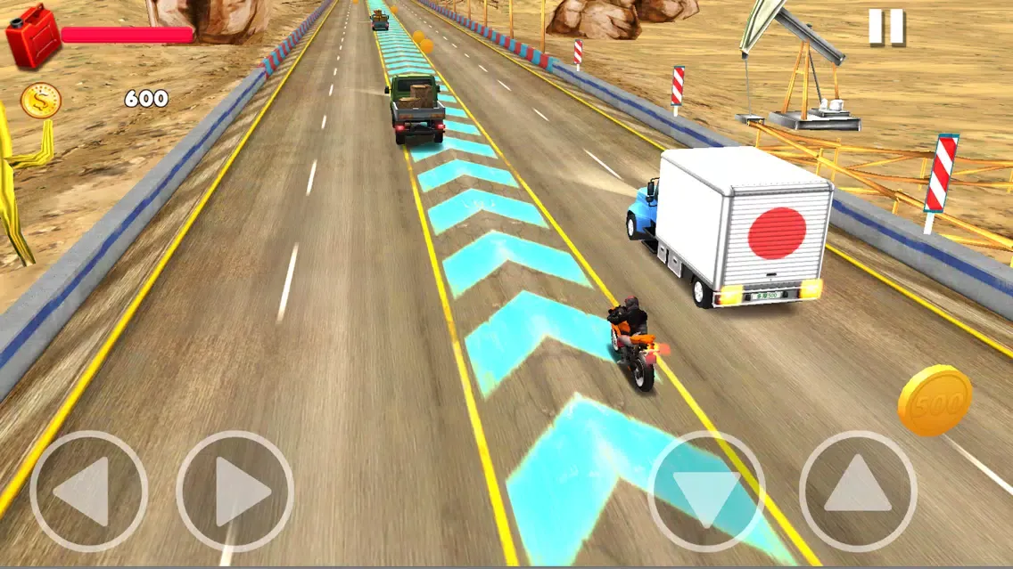 Capturas de tela do Highway Rider Traffic Racer