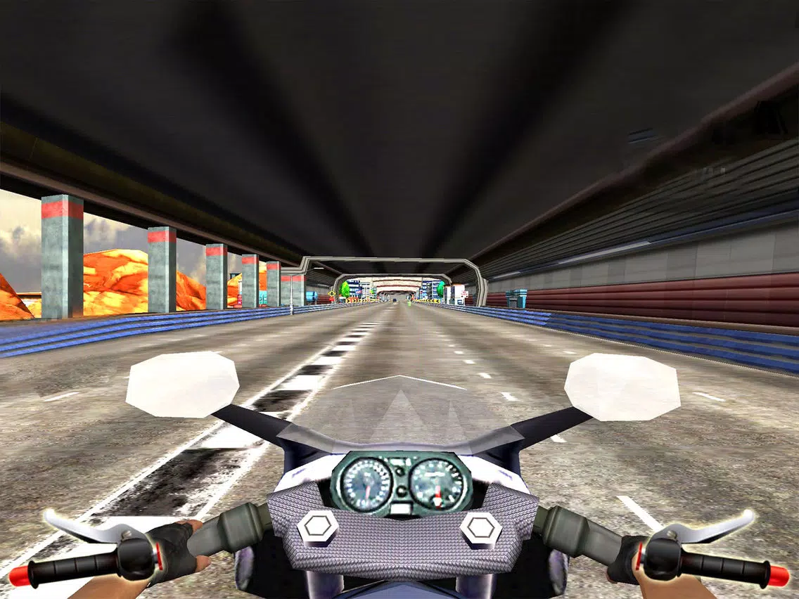 Highway Traffic Racing : Fast Motor-Cycle Drive 3D iPad  Ekran Görüntüleri